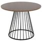 LumiSource Canary Dining Table in Black and Walnut - Table Only, , large