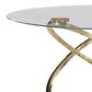 Ashley Crimonti 3-Piece Occasional Table Set in Champagne and Clear, , large