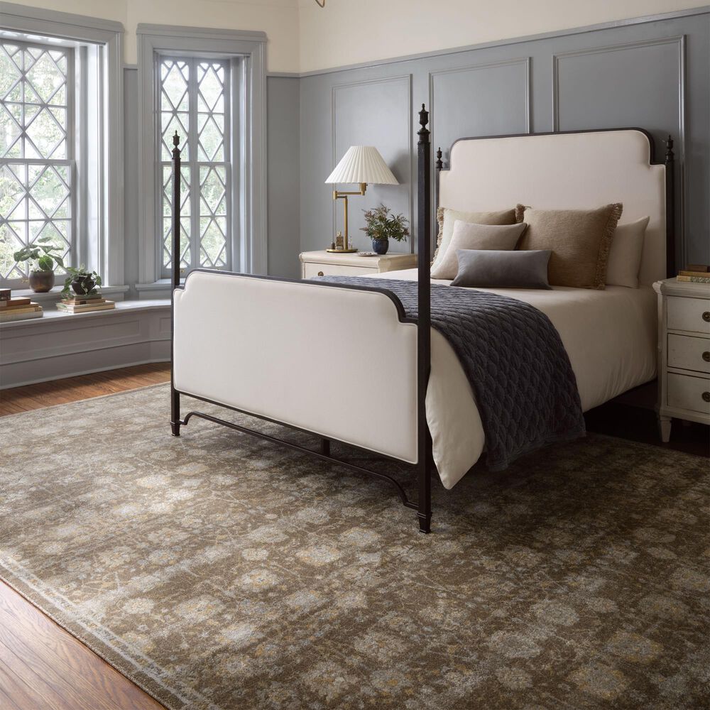 Magnolia Home Mona Bark and Natural 7&#39;6&quot; x 10&#39; Area Rug, , large