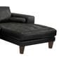 Blue River Wynne 2-Piece Right Facing Sectional with Chaise in Black, , large