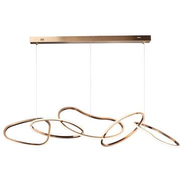 Maxim Lighting Unity 5-Light LED Pendant in Brushed Champagne, , large