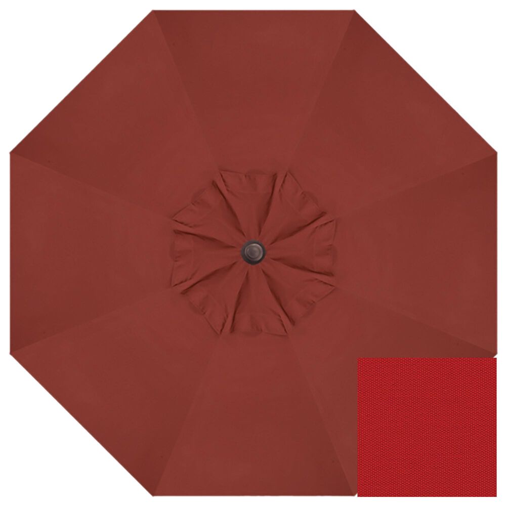 Treasure Garden Treasure Garden Umbrella with Stand in Really Red, , large