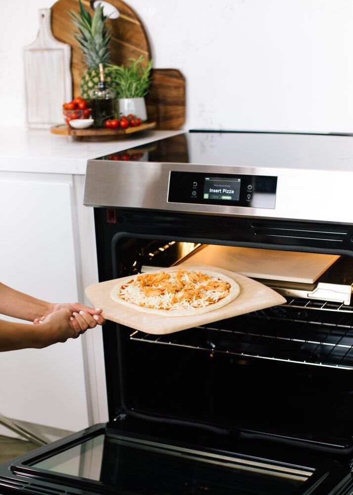 Frigidaire Gallery 30&quot; Freestanding Gas Convection Range with Stone-Baked Pizza in Stainless Steel, , large