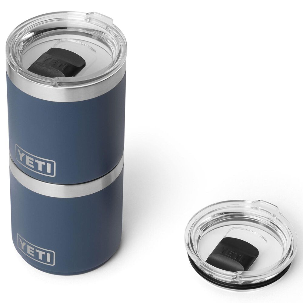 YETI Rambler 10 Oz Stackable Lowball 2.0 with MagSlider Lid in Navy, , large