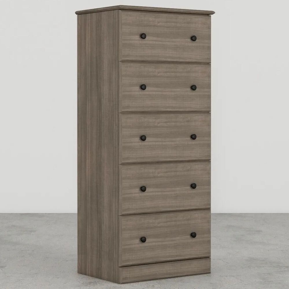 Lemoore Essential 23&quot; 5-Drawer Chest in Park Elm, , large