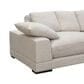 Moe"s Home Collection Plunge 2-Piece Stationary Sectional in Sahara, , large