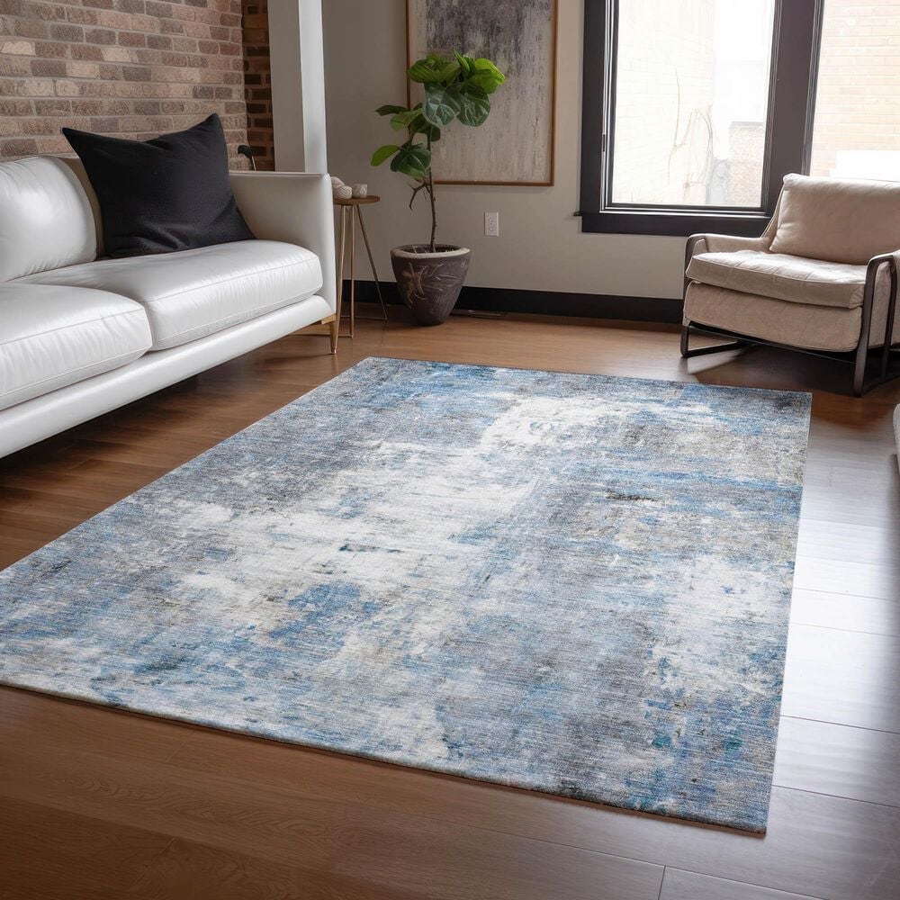 Dalyn Rug Company Ravenna RN1 5&#39; x 7&#39;6&quot; Blue Area Rug, , large