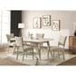 Mayberry Hill Bette Dining Table and 6 Chairs in White, , large