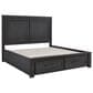 Millenium Foyland King Storage Bed in Black and Brown, , large