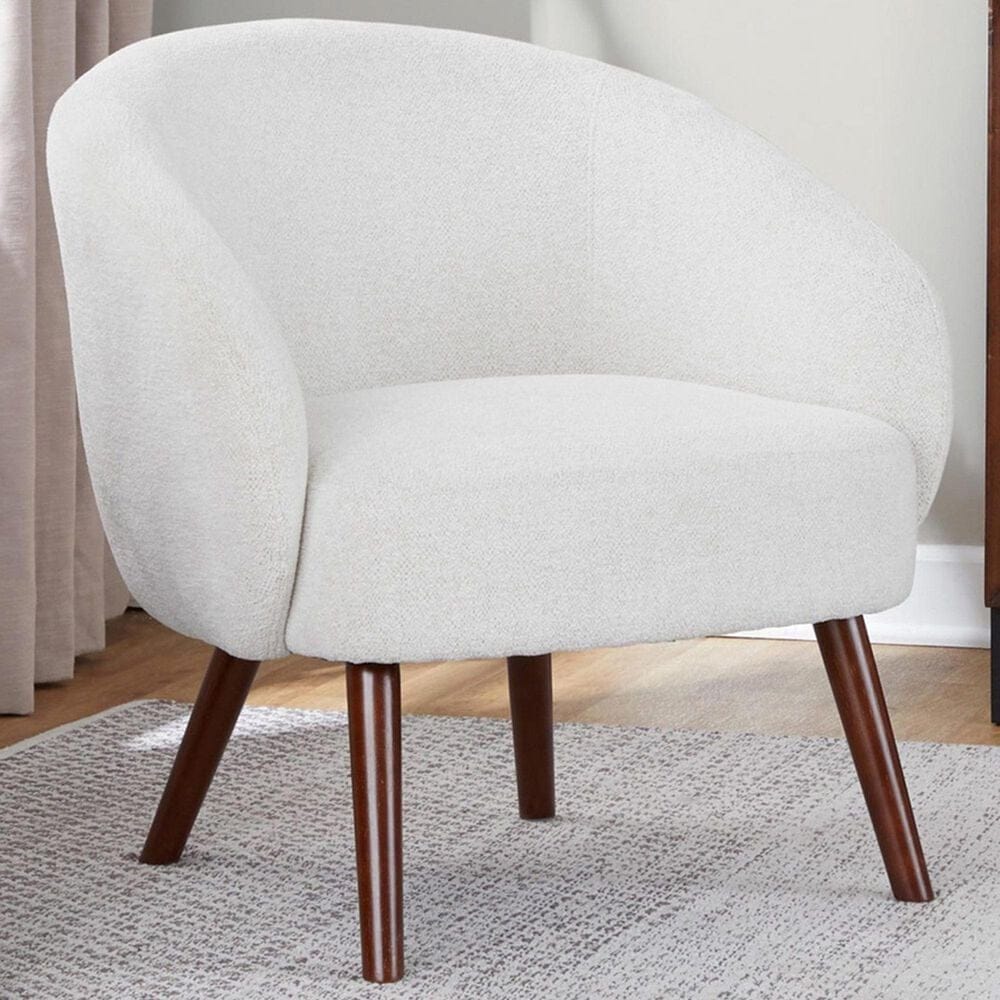 Lumisource Ashland Lounge Chair in Cream, , large