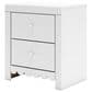 Ashley Mollviney 2-Drawer Nightstand in Matte White, , large
