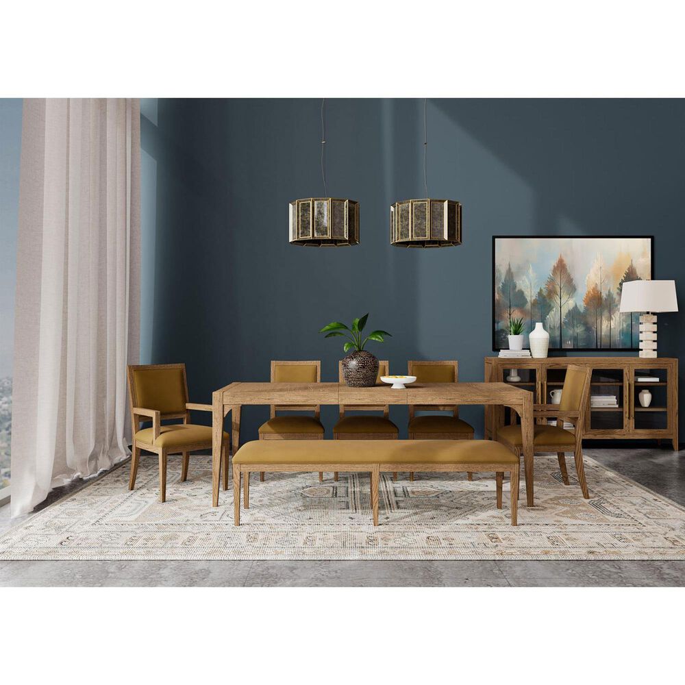 Shannon Hills Halbrooke Dining Side Chair in Nutmeg Oak, , large