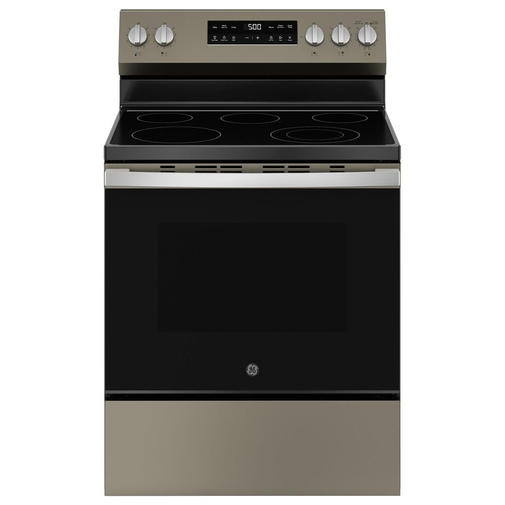GE Appliances 30" Freestanding Electric Range with Self-Clean in Slate, , large