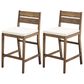 Walker Edison Patio Barstool in Dark Brown (Set of 2), , large