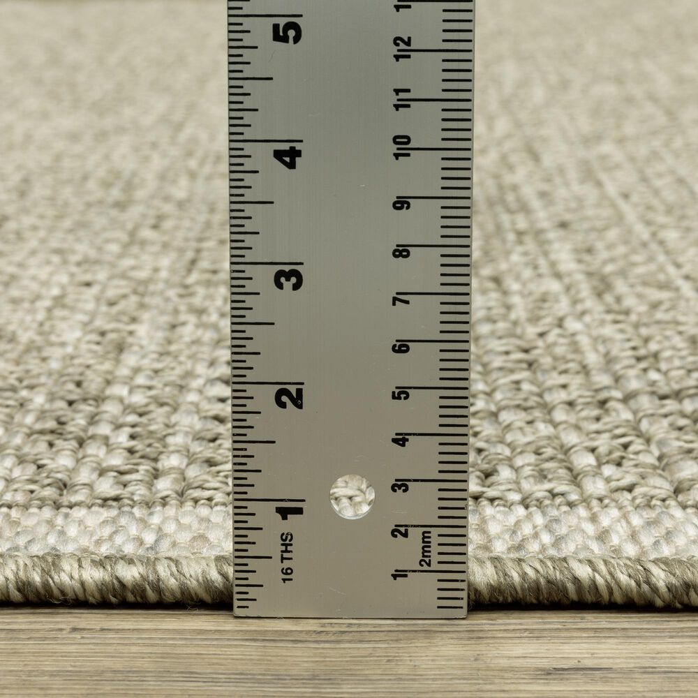 Oriental Weavers Tortuga TR12A 9&#39;10&quot; x 12&#39;10&quot; Beige Area Rug, , large