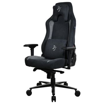 Arozzi Vernazza Supersoft Fabric Gaming Chair in Black, , large