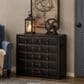 Maple and Jade 5-Drawer Room Chest with Stud and Buckle Detail in Black, , large