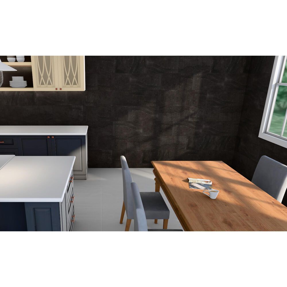 Soho Studio Olympic Charcoal 12" x 24" Matte Porcelain Tile, , large
