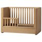 Eastern Shore Modena 3-in-1 Classic Crib with Toddler Rail in Natural, , large