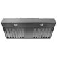 Trade-Winds Hoods 48" Designer Range Hood Liner with 600 CFM in Stainless Steel, , large