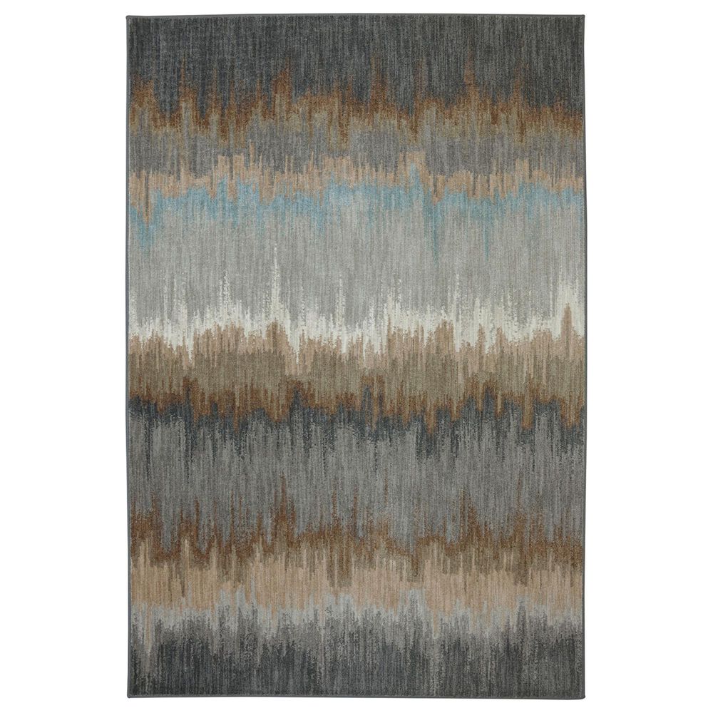Karastan Euphoria Cashel 90261-880 12" x 15" Abyss Blue Area Rug, , large