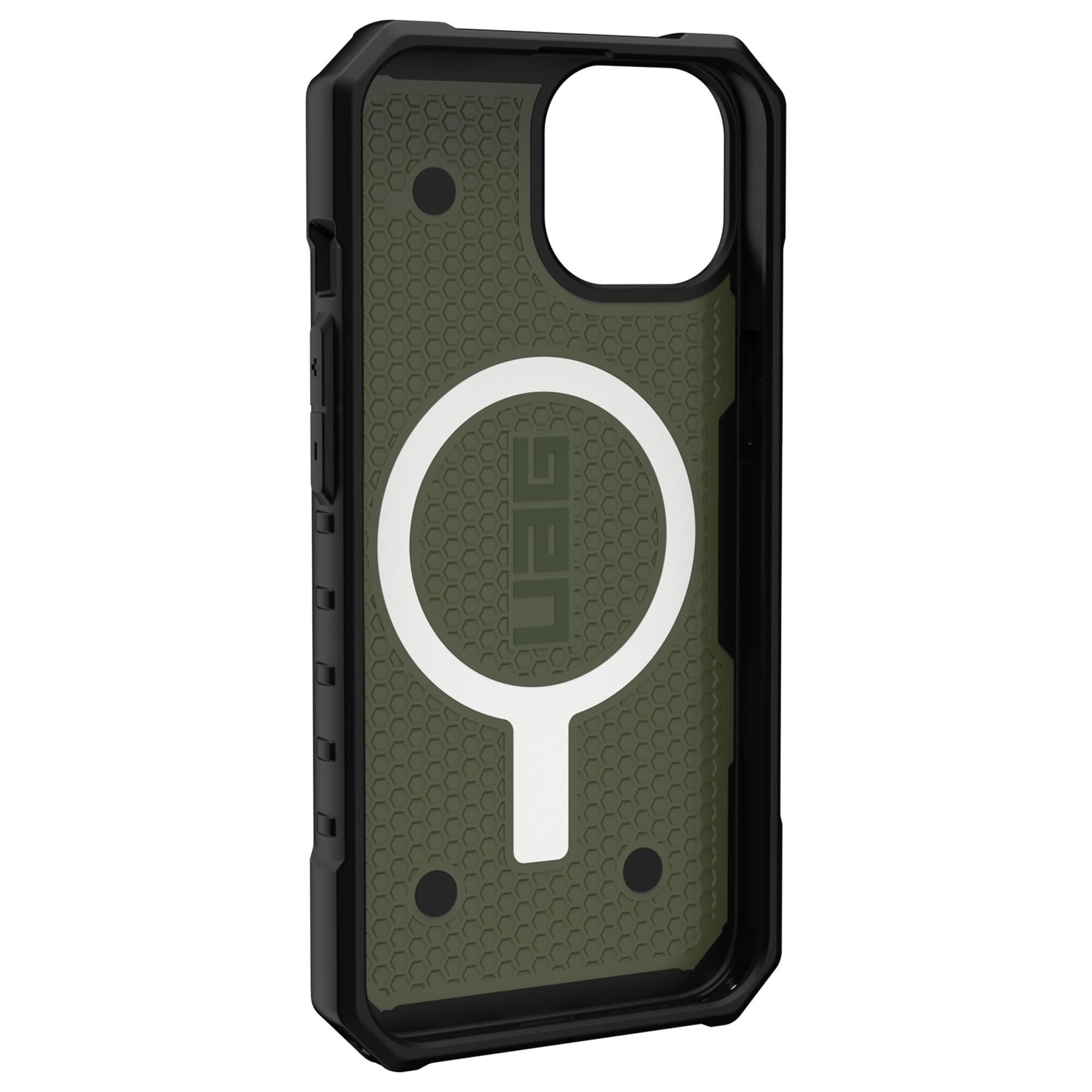 UAG Pathfinder MagSafe Case for Apple iPhone 14 13 in Olive NFM