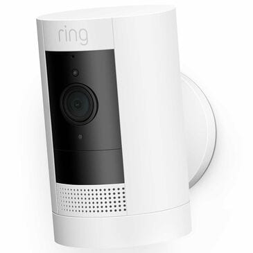 Ring Outdoor Cam (Stick Up Cam) Battery in White, , large