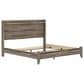 Ashley Elbrim 4-Piece King Bedroom Set in Brown with LED and USB Ports, , large