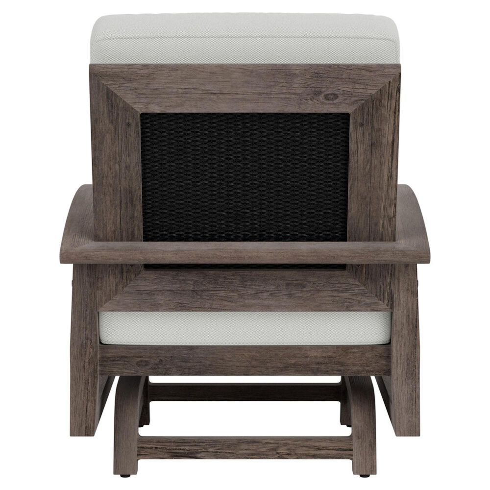 Lloyd Flanders Frontier Outdoor Spring Rocker Lounge Chair in Bright Side Fog, , large