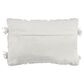 Safavieh Marlin 12" x 20" Pillow in White, , large
