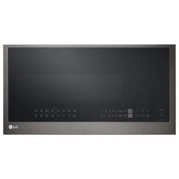 LG 1.7 Cu. Ft. Over-the-Range Microwave Oven with Air Fry in Black Stainless Steel, , large