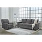 Ashley Rannis Stationary Queen Sofa Sleeper in Pewter, , large