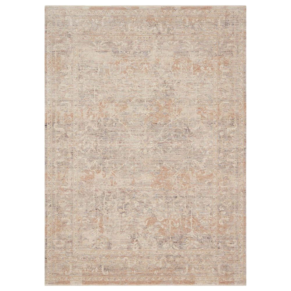 Loloi Faye FAY-05 2"3" x 3"10" Beige and Blue Area Rug, , large