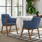 Blue River Renzo Dining Chair in Blue and Walnut (Set of 2), , large