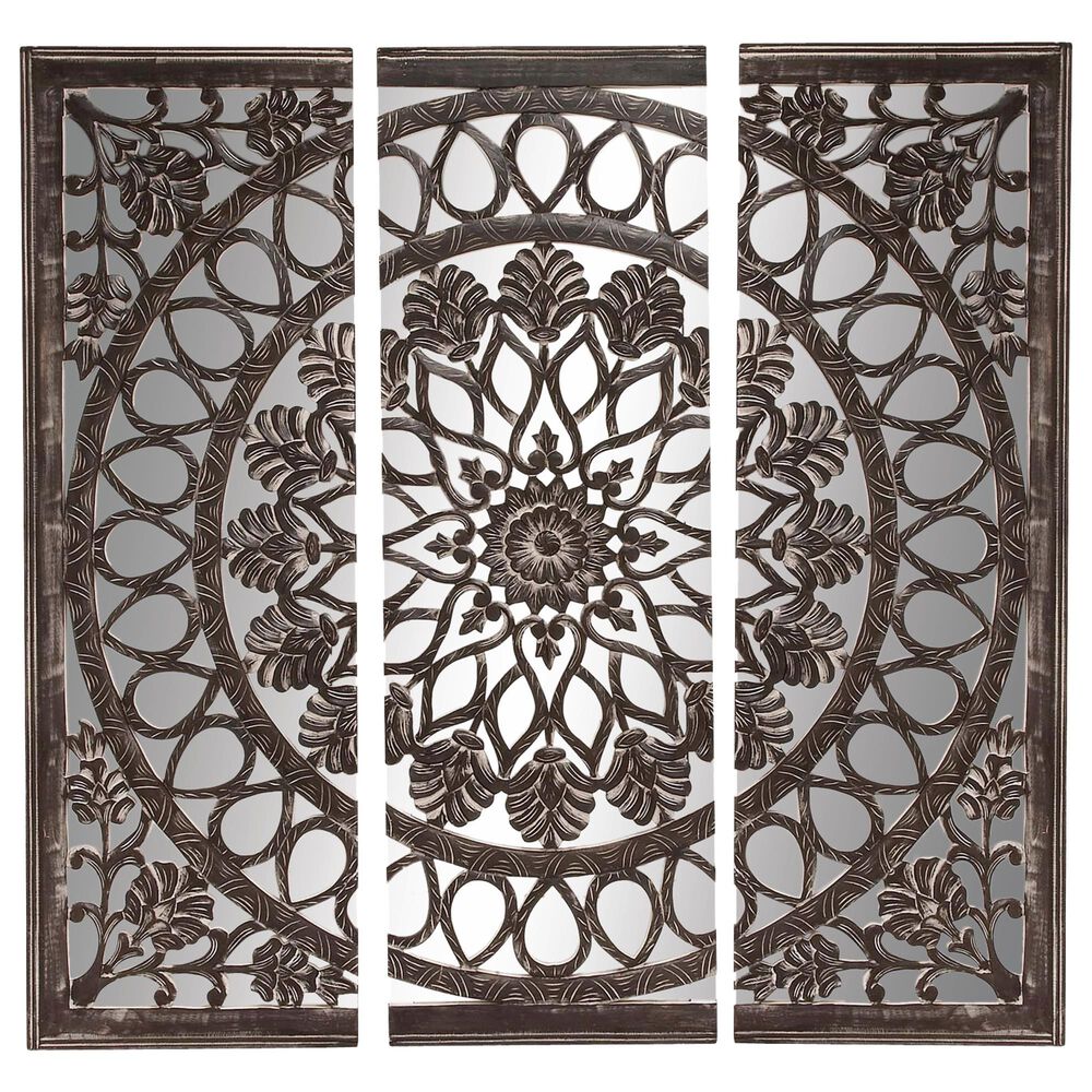 Maple and Jade 72" Wall Panel in Black, , large