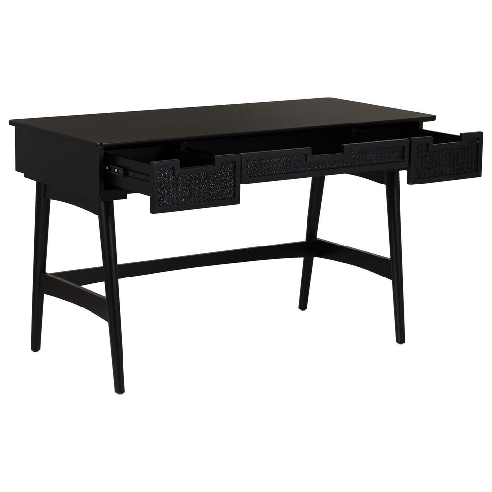 Linon Home Decor Ryker Writing Desk in Black, , large