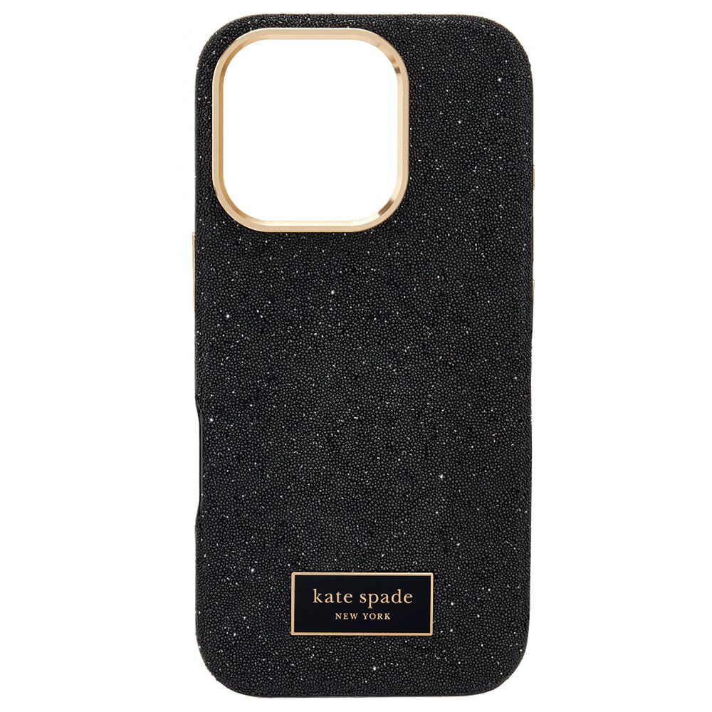 Kate Spade Crystal Pave MagSafe Case for Apple iPhone 16 Pro in Nightfall, , large