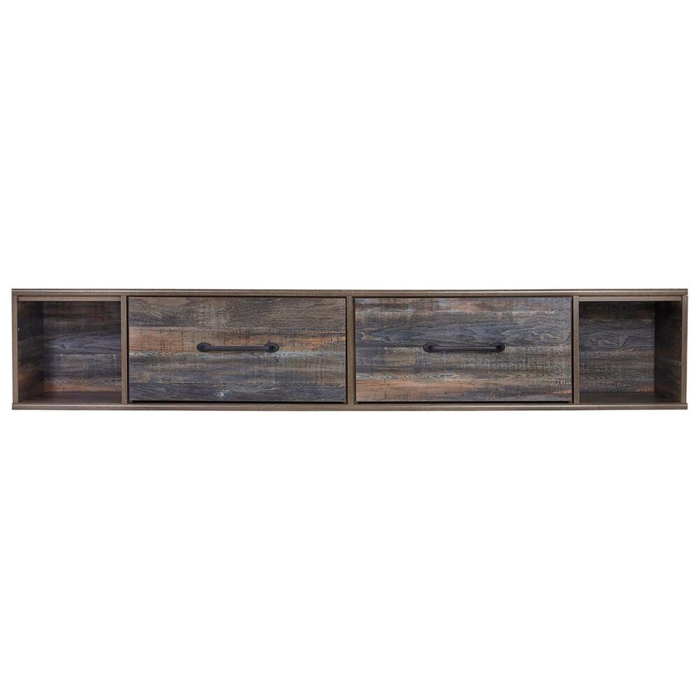 Ashley Drystan Twin Storage Bed in Rustic Brown, , large