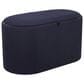 Rta Products Storage Ottoman with Reversible Tray Top in Black, , large