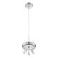 Lite Source Andrea Adjustable LED Pendant in Chrome, , large
