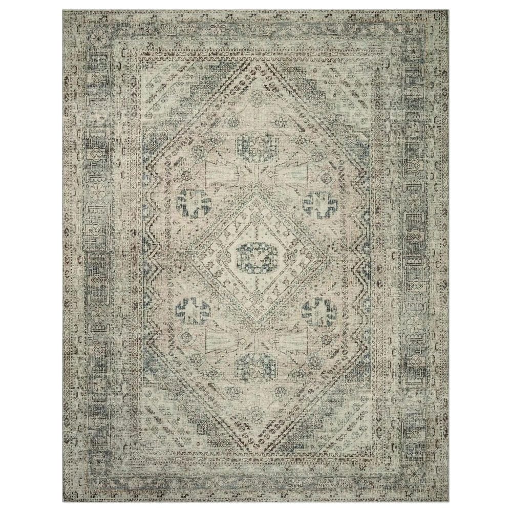 Magnolia Home Sinclair 2"3" x 3"9" Natural and Sage Area Rug, , large