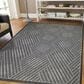 Amer Rugs Maryland 6"6" x 9"10" Fossil Gray Area Rug, , large