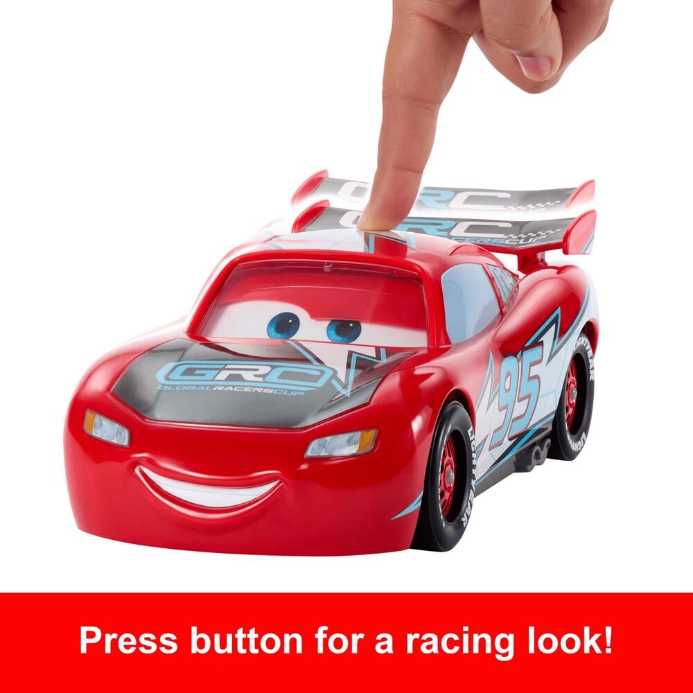 Disney Global Racers Cup Drift and Race Lightning McQueen Toy Vehicles in Multicolor, , large