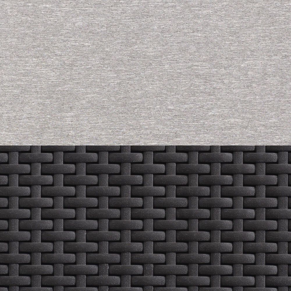 CorLiving Lake Front 3-Piece Patio Chat Set in Black/Gray, , large