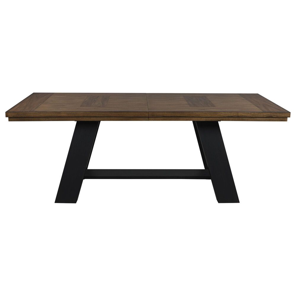 Ashley Greddinton 7-Piece Rectangular Dining Set in Medium Brown and Black, , large