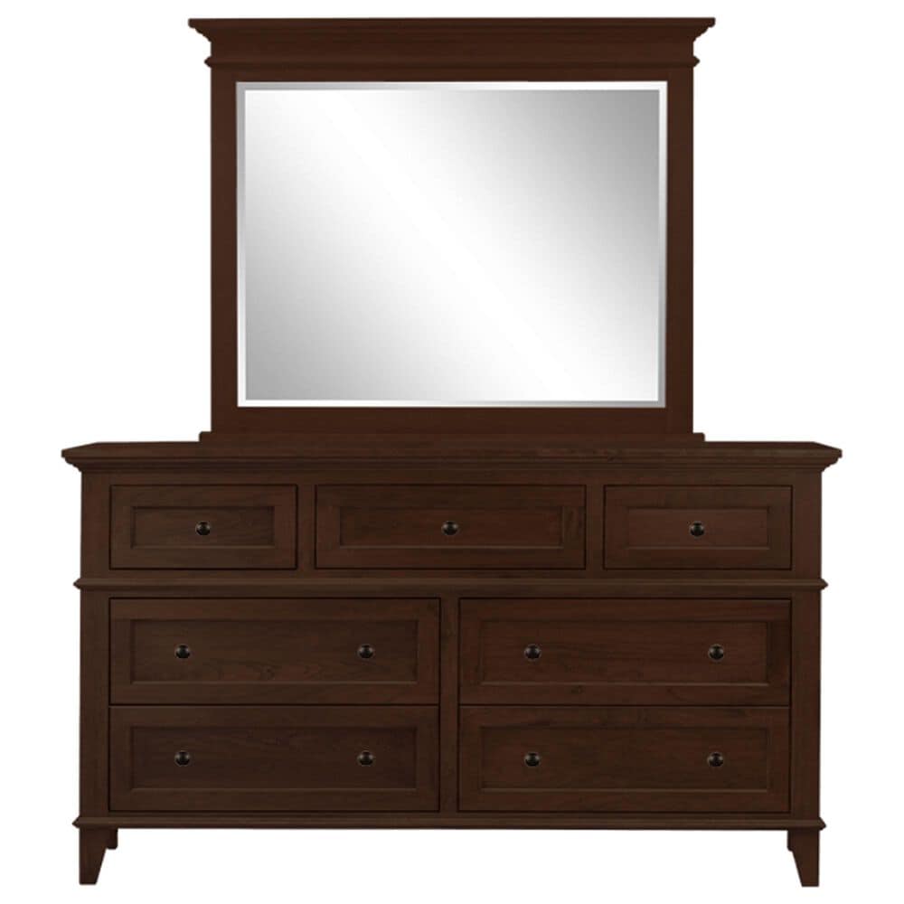 Fleming Furniture Co. Brentwood Dresser Mirror in Walnut, , large