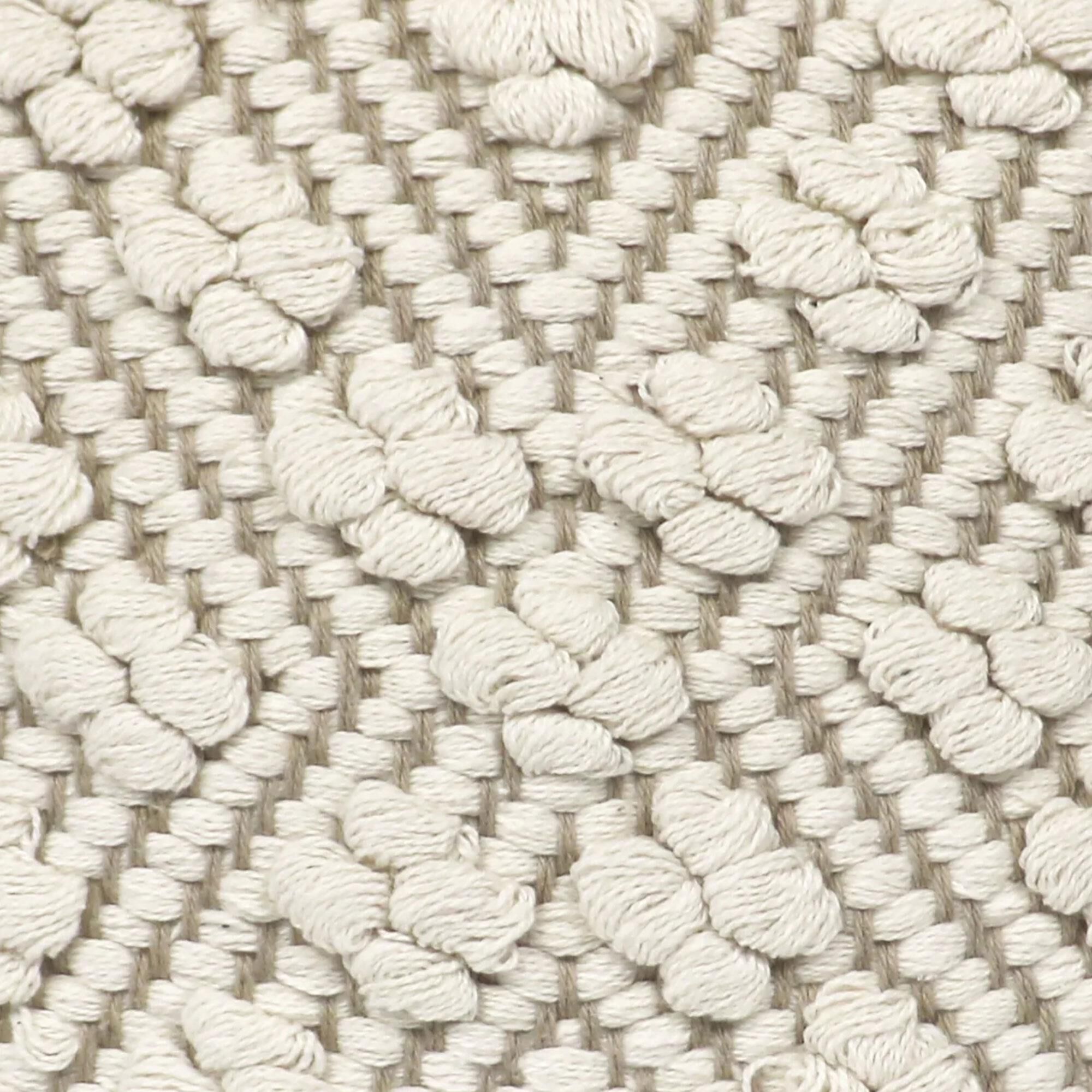 Off white textured throw pillows cheap