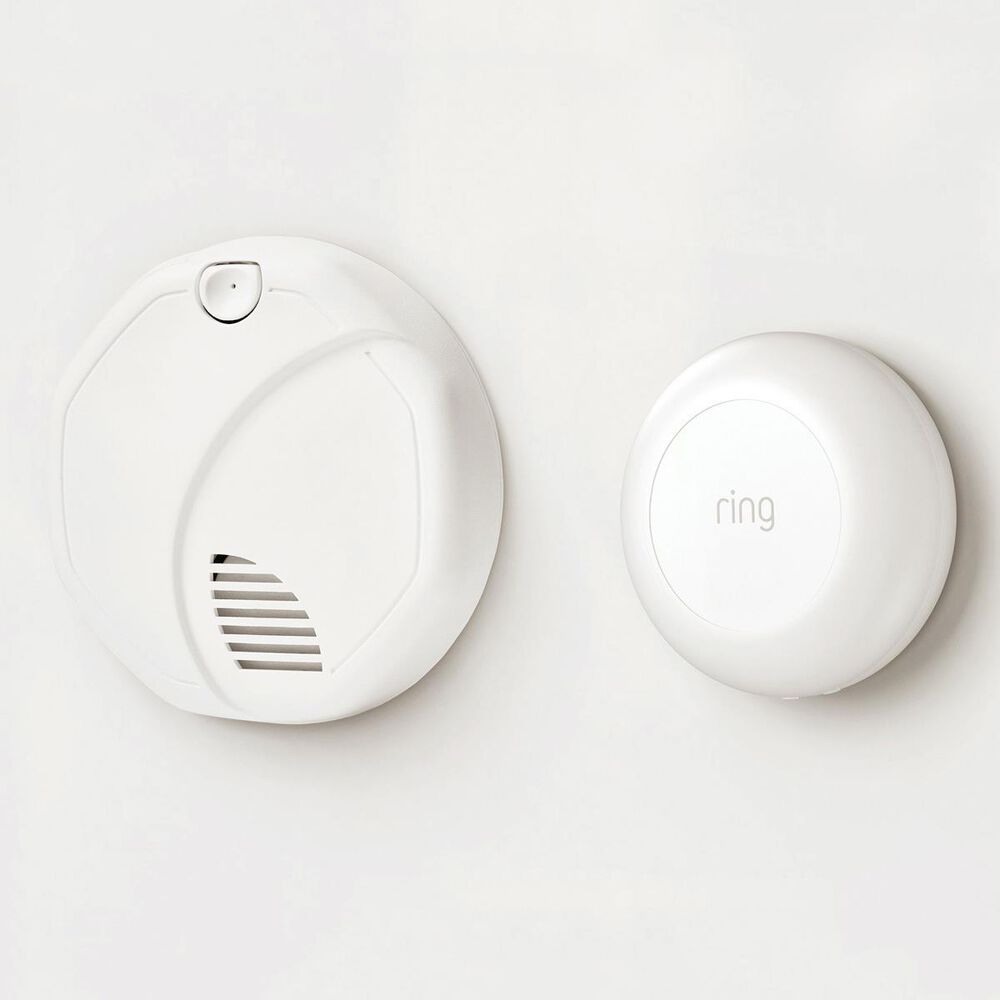 Ring Alarm Smoke and CO Listener in White, , large