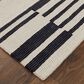 Feizy Maguire 8901F 2" x 3" Ivory and Black Area Rug, , large