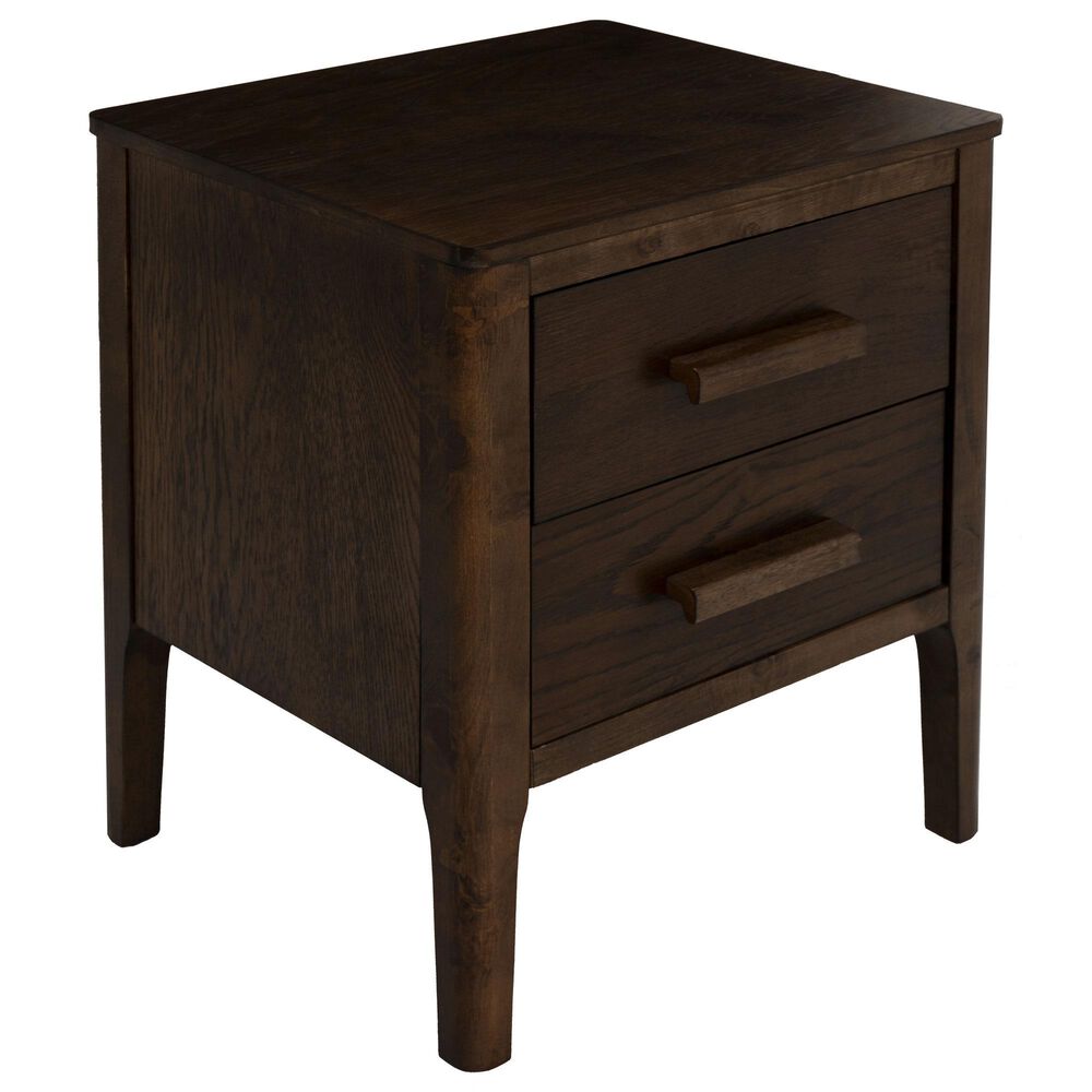 Linon Home Decor Wilcox Side Table in Espresso, , large